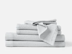 Hot Coyuchi Adriatic Organic Towels - Set of 6