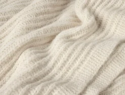 Best Coyuchi Andes Suri Alpaca Knit Throw
