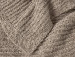 Best Coyuchi Andes Suri Alpaca Knit Throw