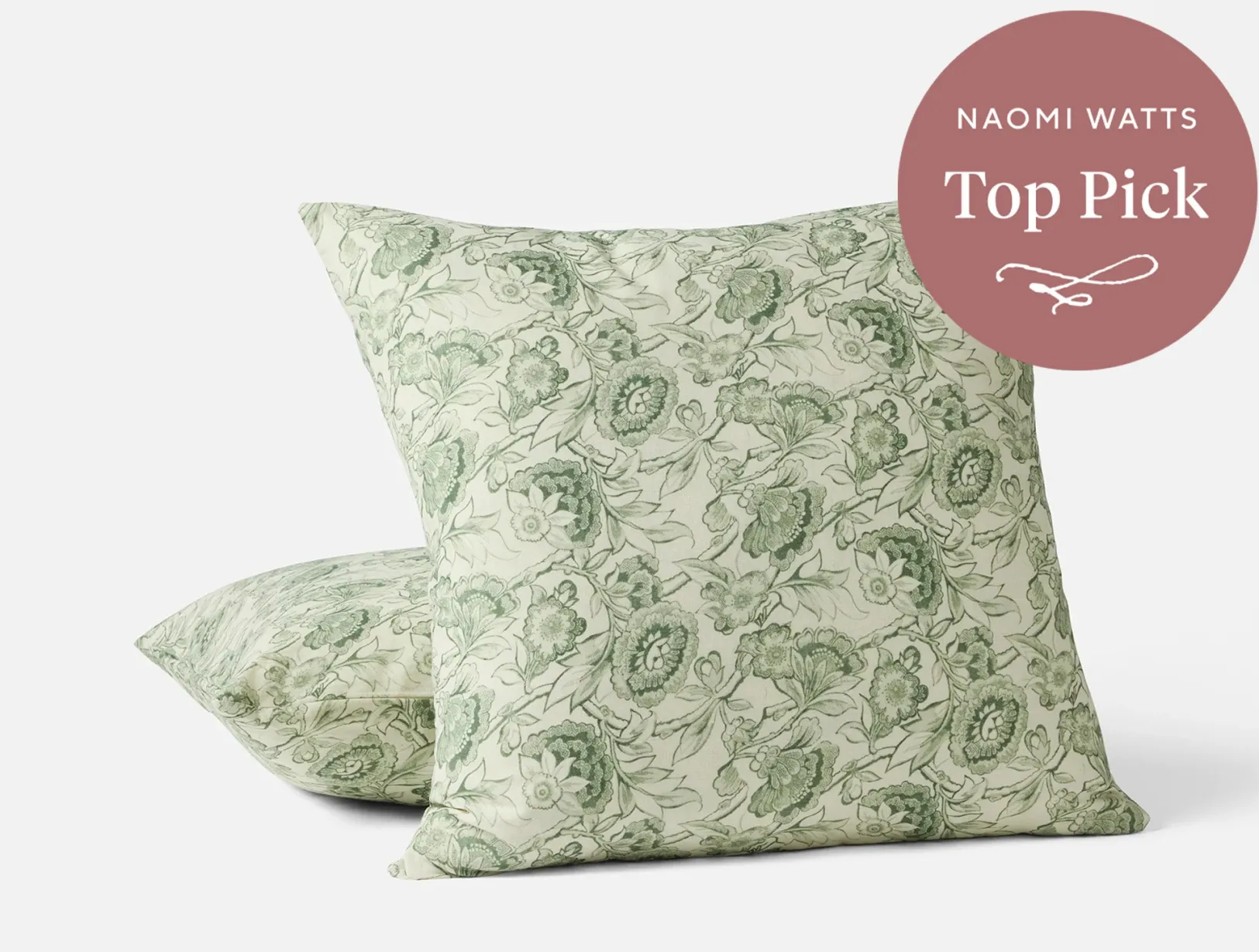 Best Coyuchi Balboa Organic Print Decorative Pillow Cover Pine