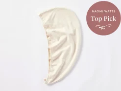 Sale Coyuchi Bare Organic Hair Wrap Undyed