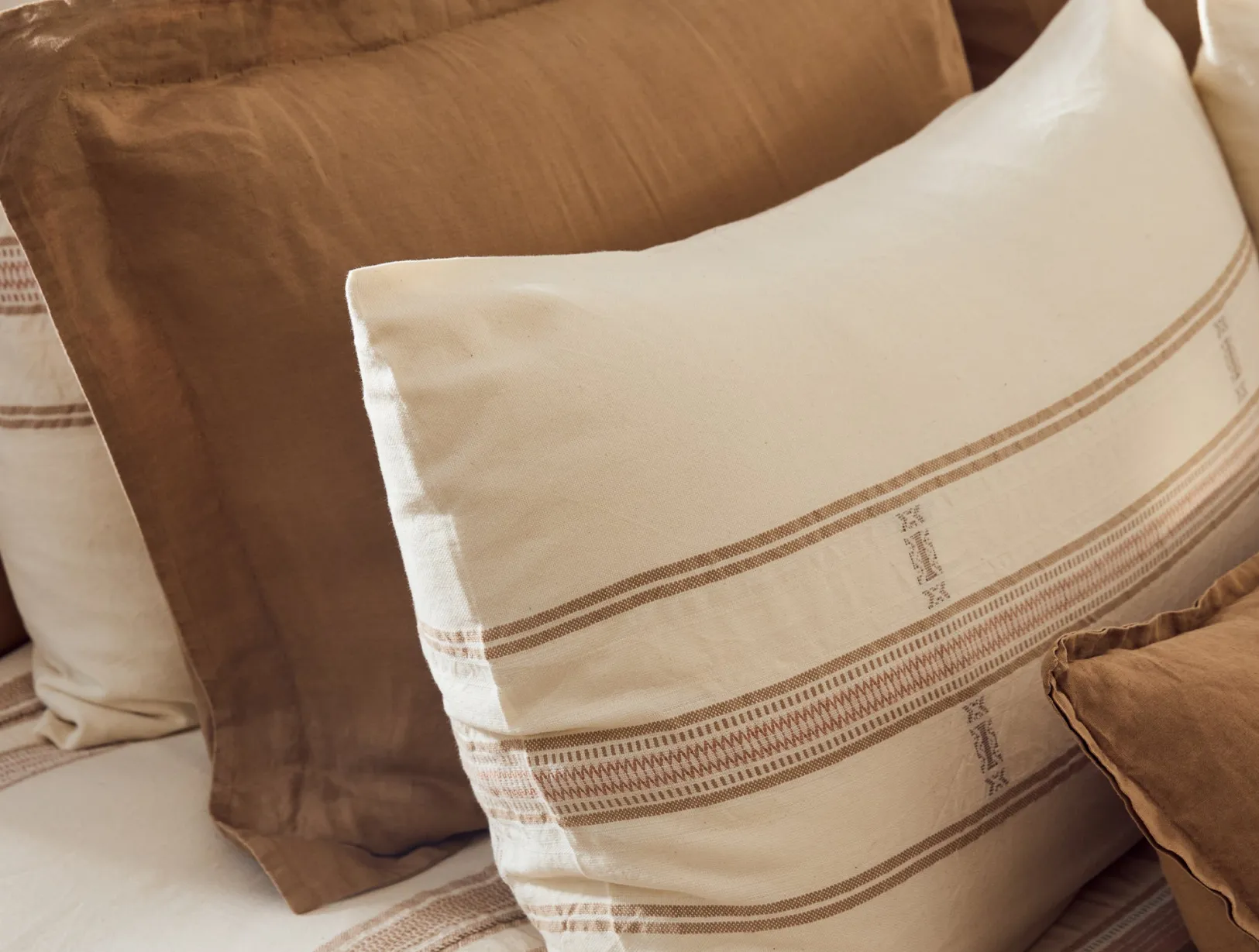 Outlet Coyuchi Bodega Bay Organic Sham Undyed w/Fawn