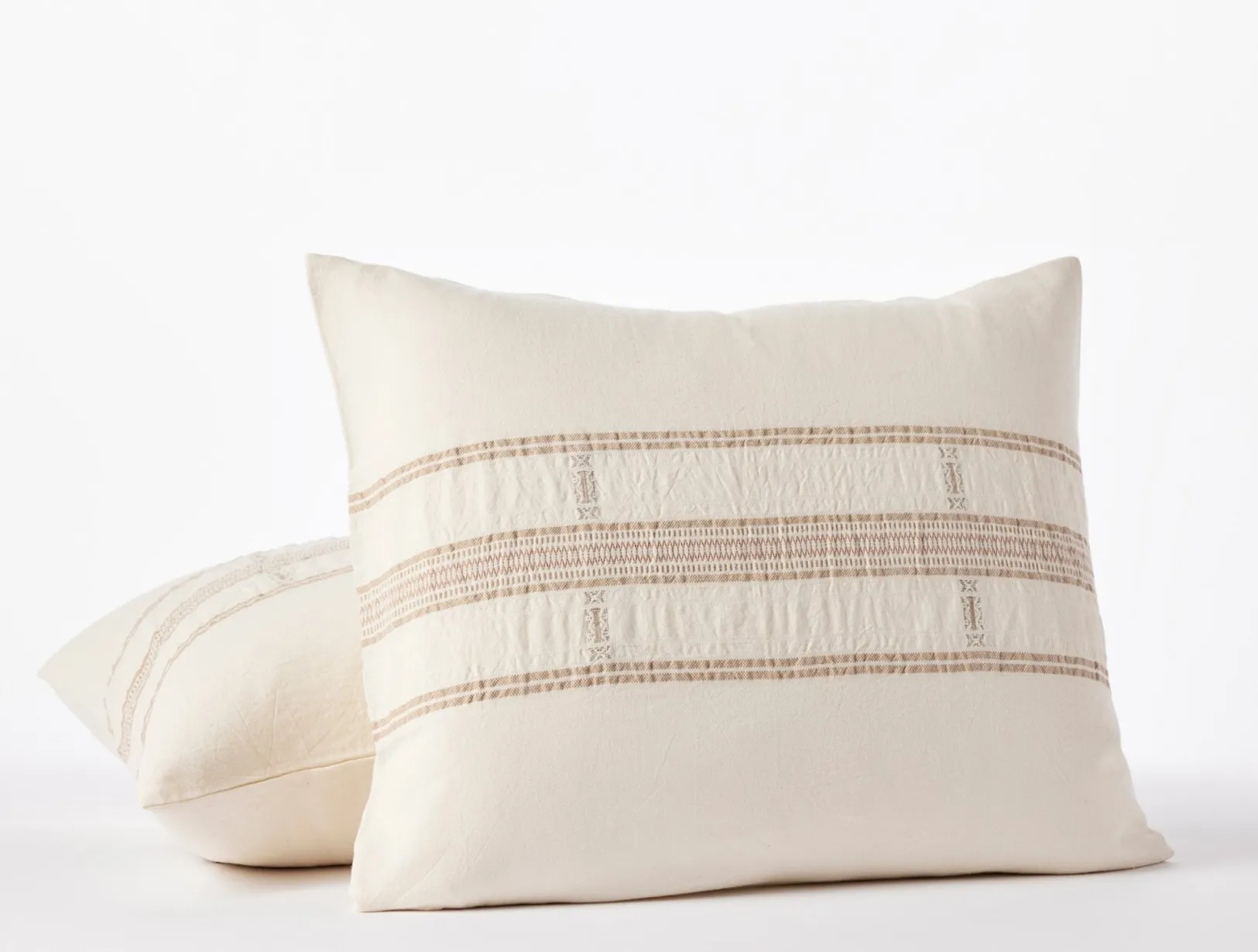 Outlet Coyuchi Bodega Bay Organic Sham Undyed w/Fawn