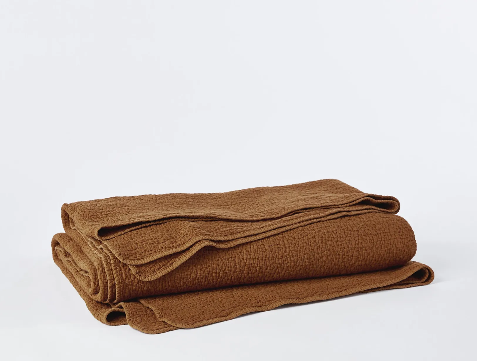 Sale Coyuchi Cascade Organic Matelasse Blanket