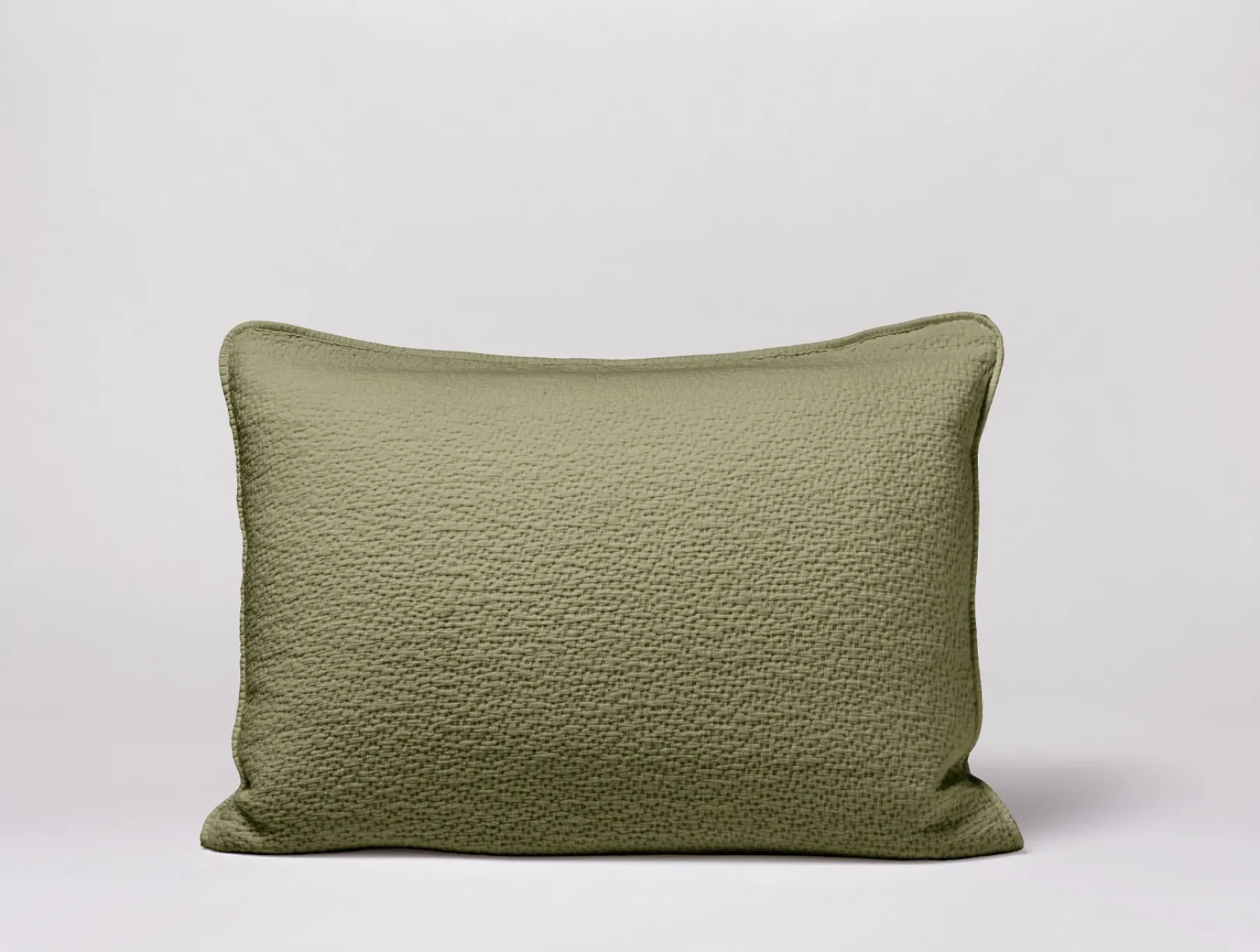 Discount Coyuchi Cascade Organic Matelasse Sham