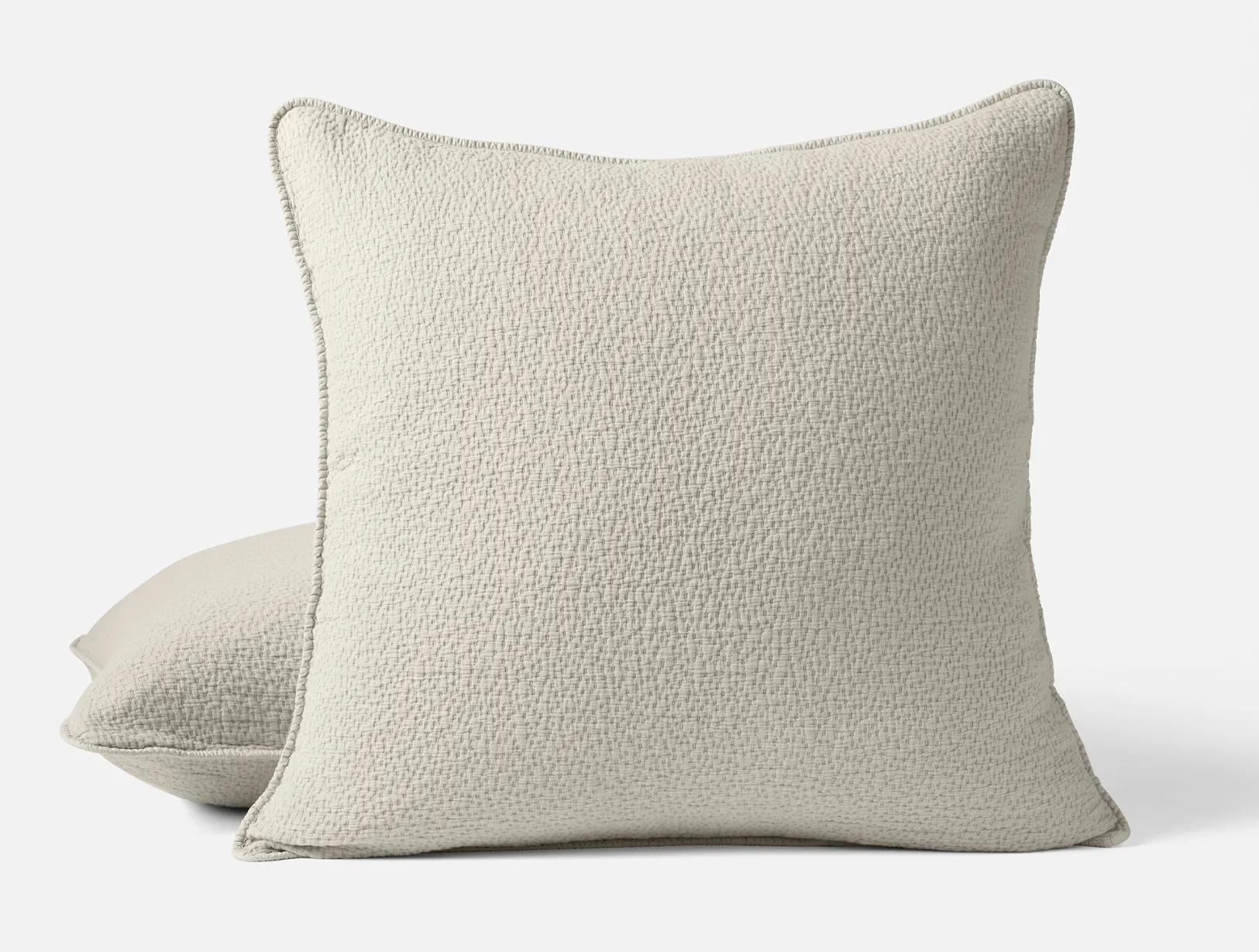 Best Coyuchi Cascade Organic Matelasse Sham