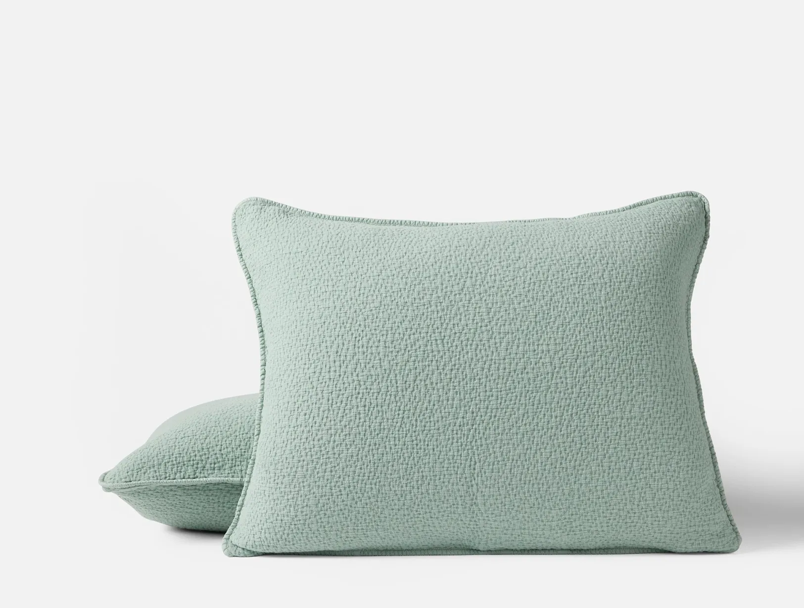 Best Coyuchi Cascade Organic Matelasse Sham