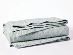 Sale Coyuchi Channel Handstitched Organic Quilt