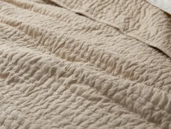 Sale Coyuchi Channel Handstitched Organic Quilt