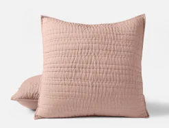 Online Coyuchi Channel Handstitched Organic Sham