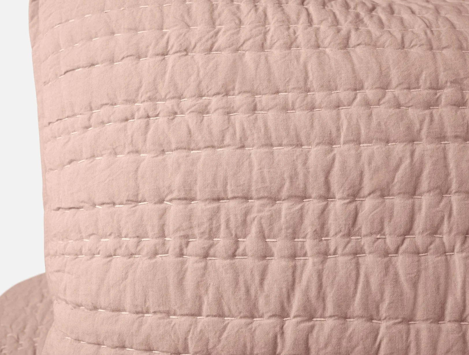 Online Coyuchi Channel Handstitched Organic Sham
