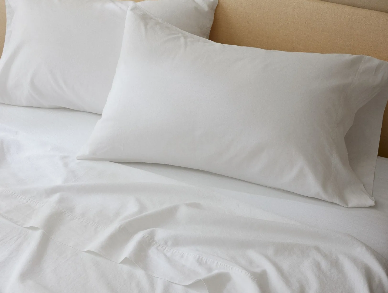 Online Coyuchi Climate Beneficial™ Cotton Soft Washed Pillowcases