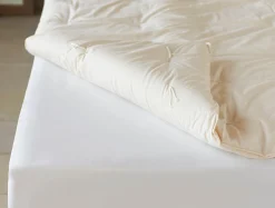 Hot Coyuchi Climate Beneficial™ Wool Mattress Topper Undyed