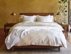 Clearance Coyuchi Cloud Brushed™ Organic Flannel Sheet Set