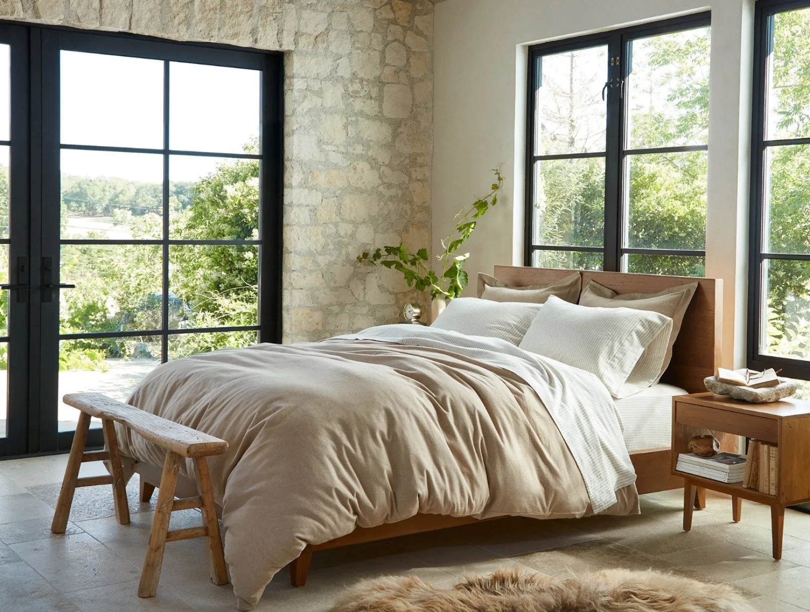 Online Coyuchi Cloud Brushed™ Organic Flannel Duvet Cover