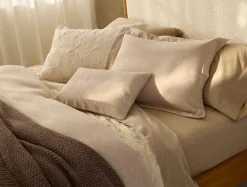 Online Coyuchi Cloud Brushed™ Organic Flannel Heather Texture Sham