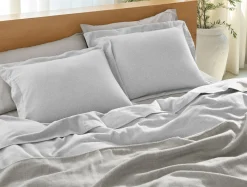 Online Coyuchi Cloud Brushed™ Organic Flannel Heather Texture Sham
