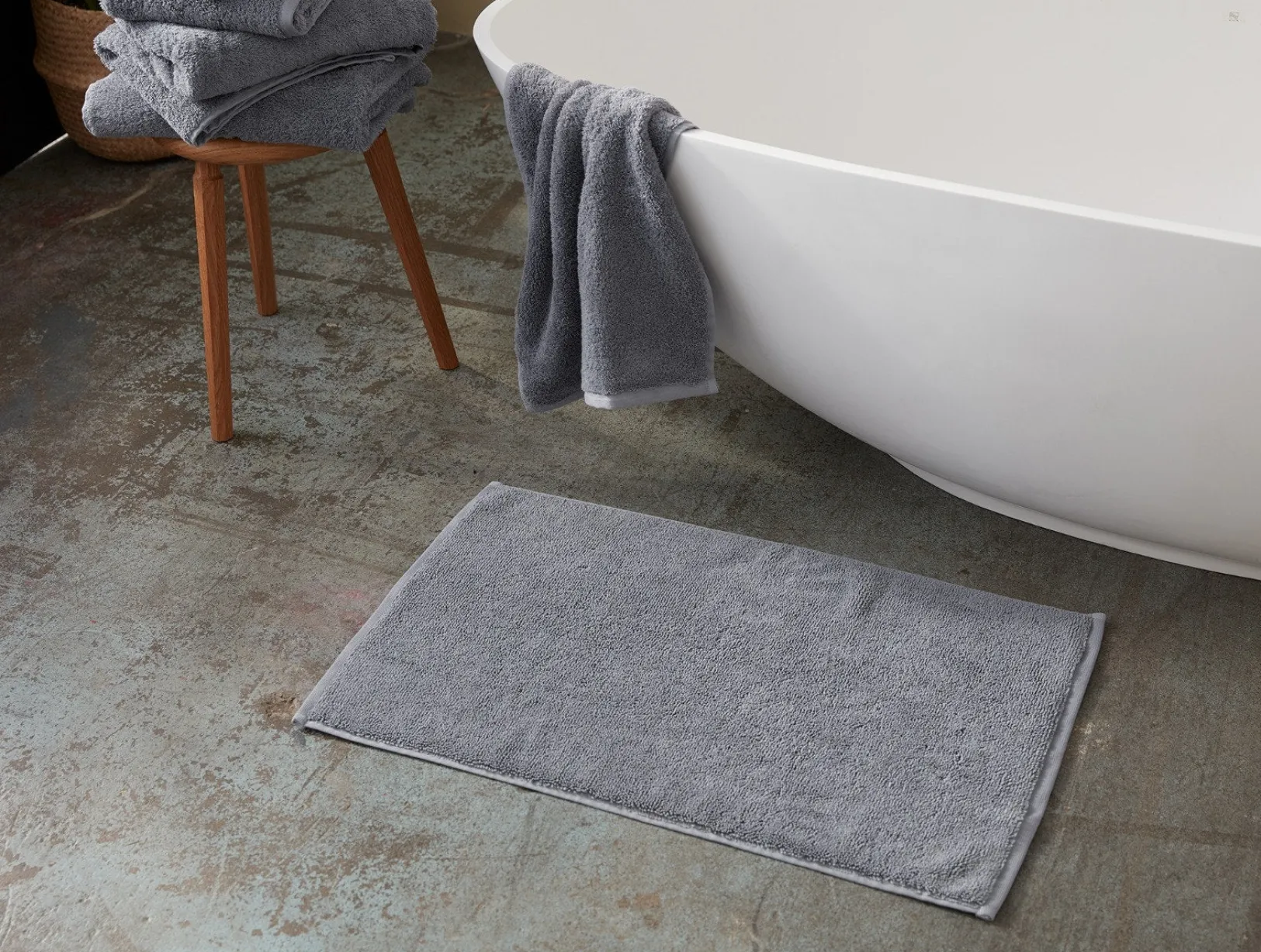 Outlet Coyuchi Cloud Loom™ Organic Bath Mat
