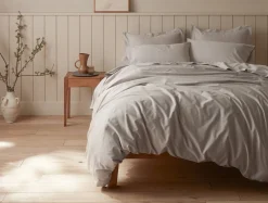 Best Coyuchi Cloud Soft Organic Sateen Pillowcases Pale Gray