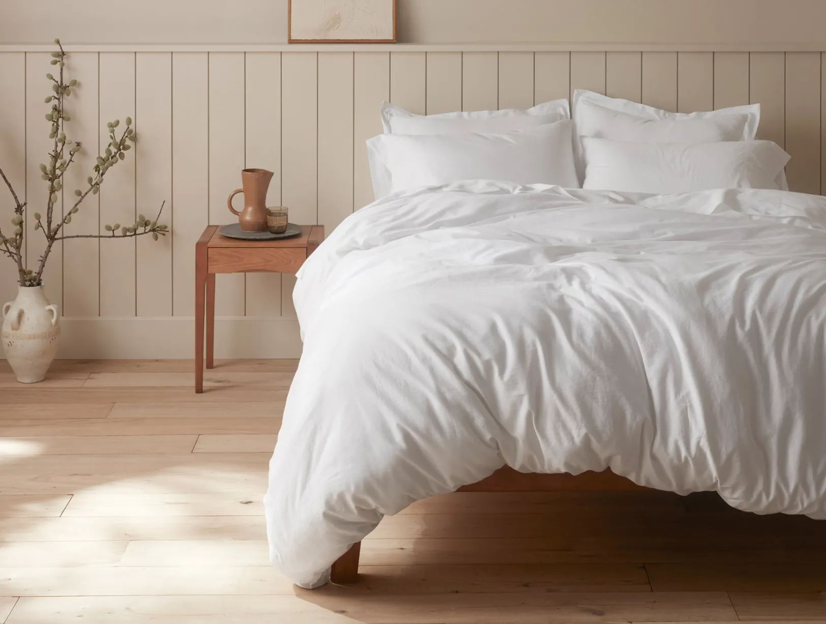 Online Coyuchi Cloud Soft Organic Sateen Fitted Sheet