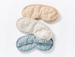 Discount Coyuchi Cloud Soft Organic Sateen Eye Mask Pale Gray