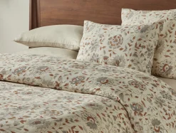 Online Coyuchi + Rejuvenation Flora Organic Print Sham Undyed w/Sedona