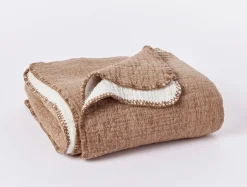 Outlet Coyuchi Cozy Cotton Organic Throw
