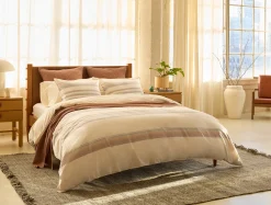 Sale Coyuchi Crestridge Organic Sham Stone w/Multi
