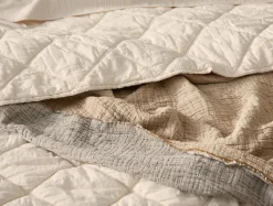 Hot Coyuchi Diamond-Stitched Organic Cotton Comforter