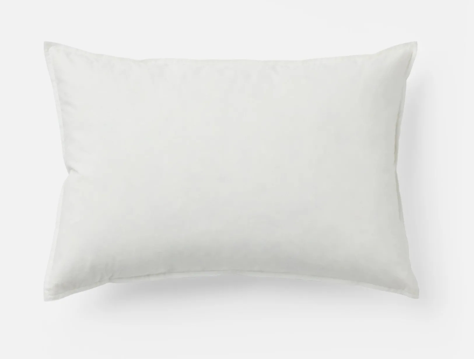 Hot Coyuchi Down Feather Lumbar Pillow Insert White