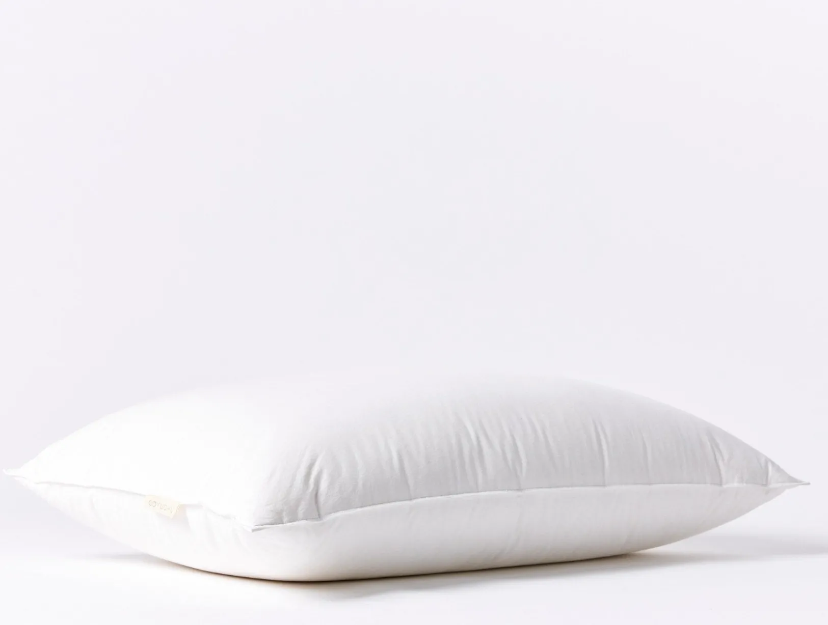 New Coyuchi Down Pillow White