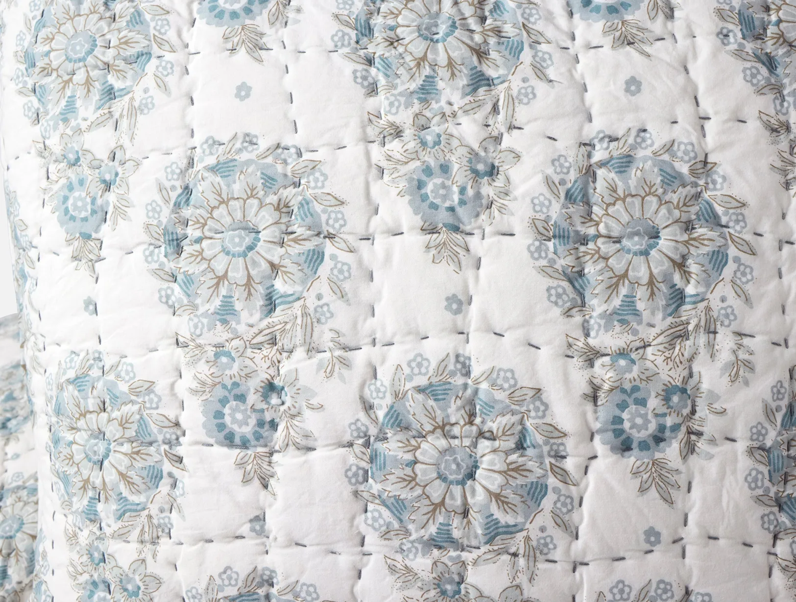 Best Coyuchi Flores Handstitched Organic Sham