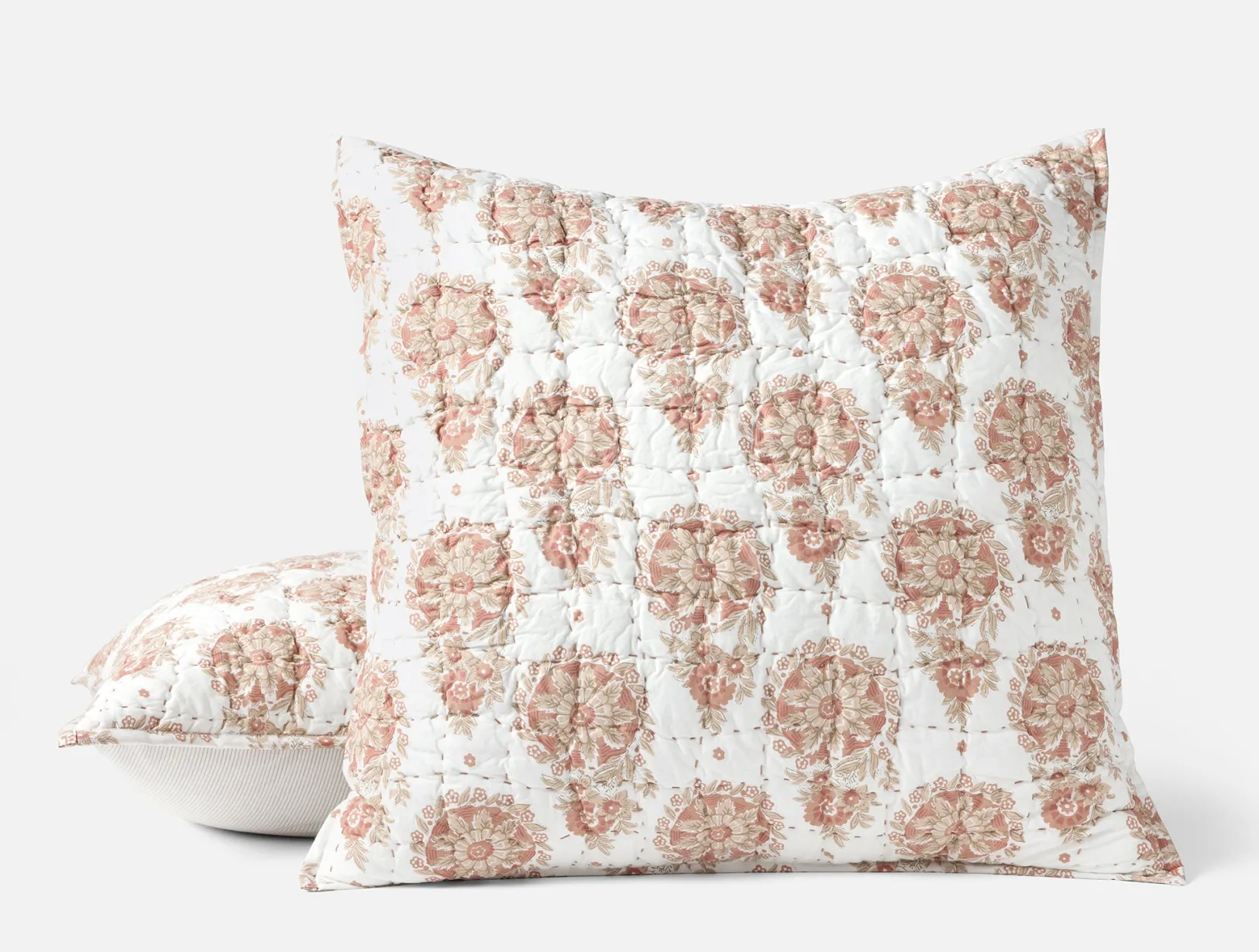 Best Coyuchi Flores Handstitched Organic Sham