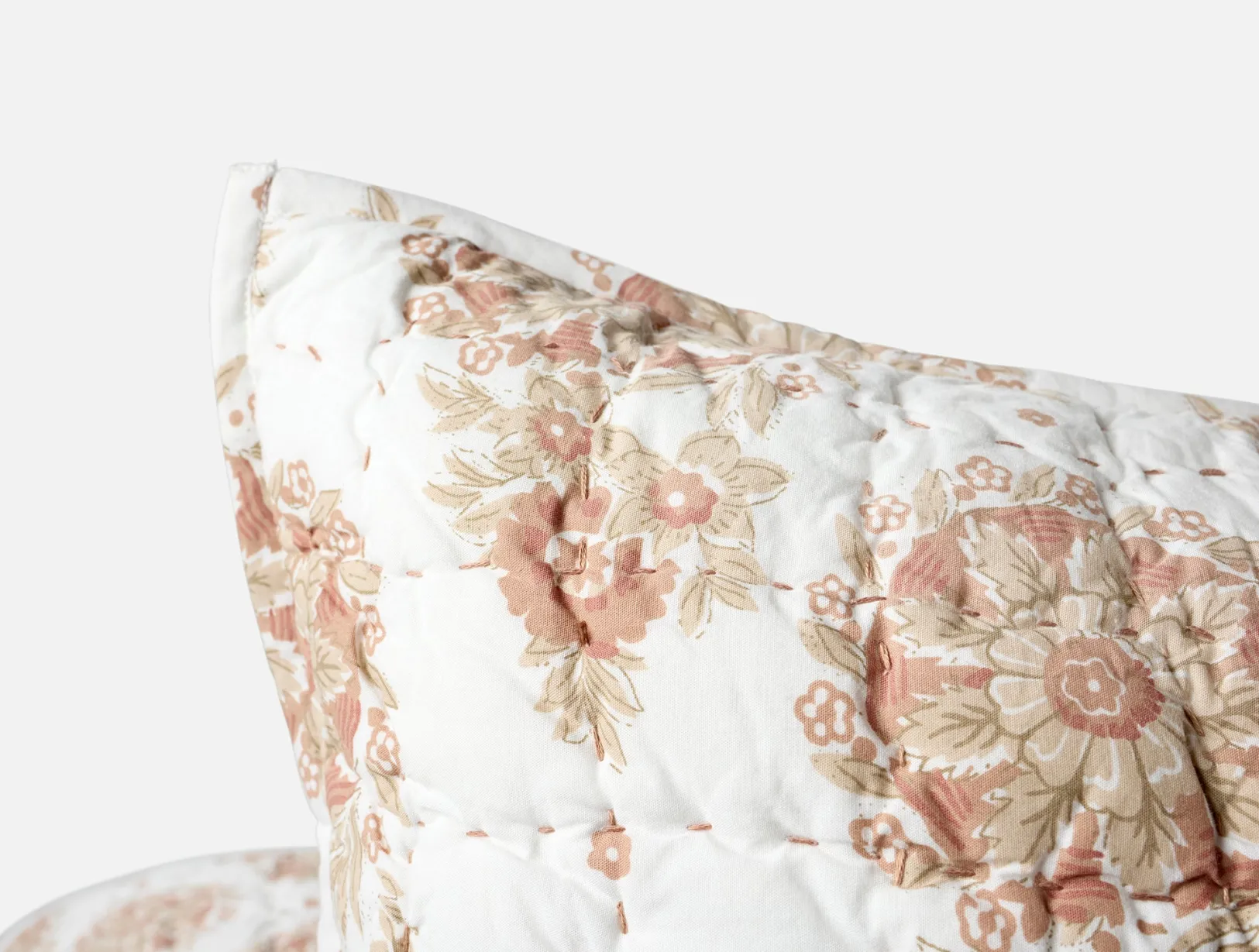 Best Coyuchi Flores Handstitched Organic Sham