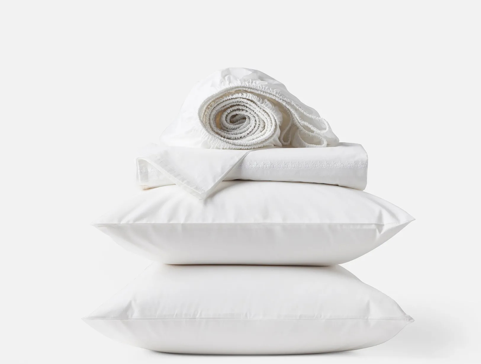 Fashion Coyuchi Floret Embroidered Organic Percale Sheet Set
