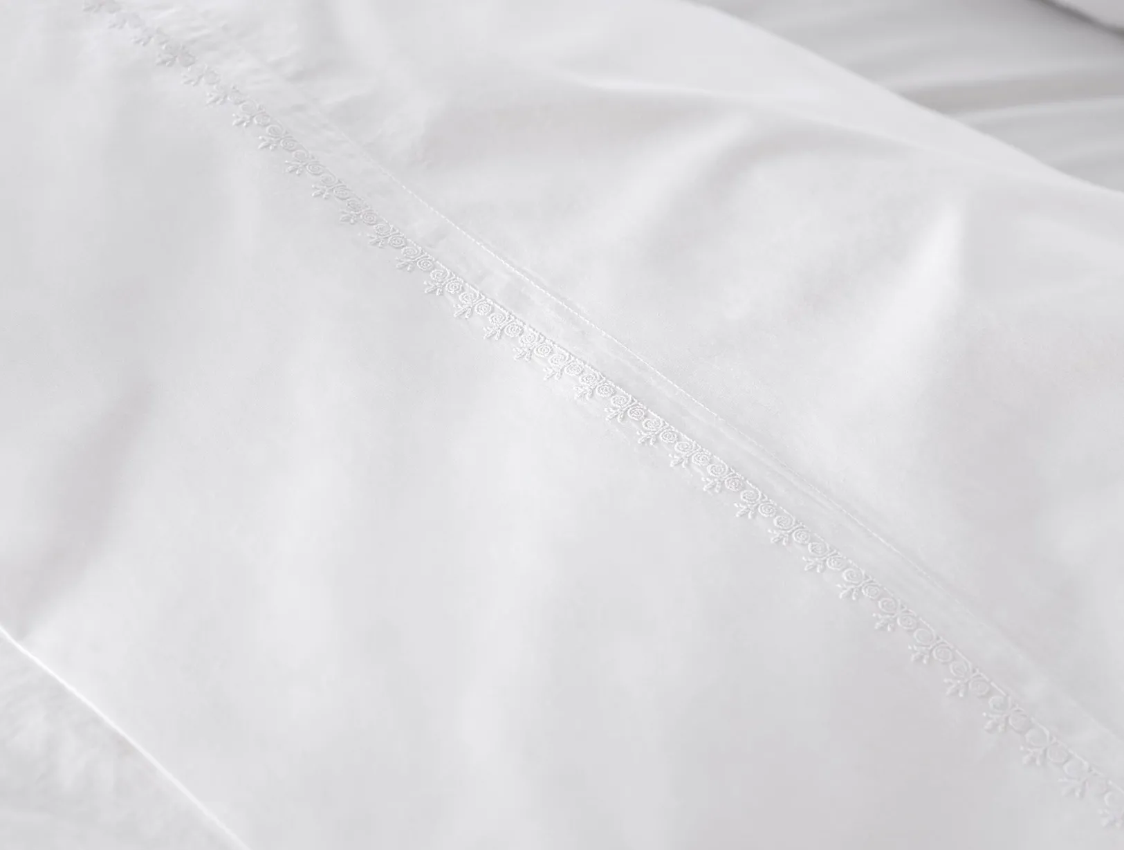 Fashion Coyuchi Floret Embroidered Organic Percale Sheet Set