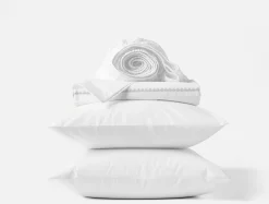 Fashion Coyuchi Floret Embroidered Organic Percale Sheet Set