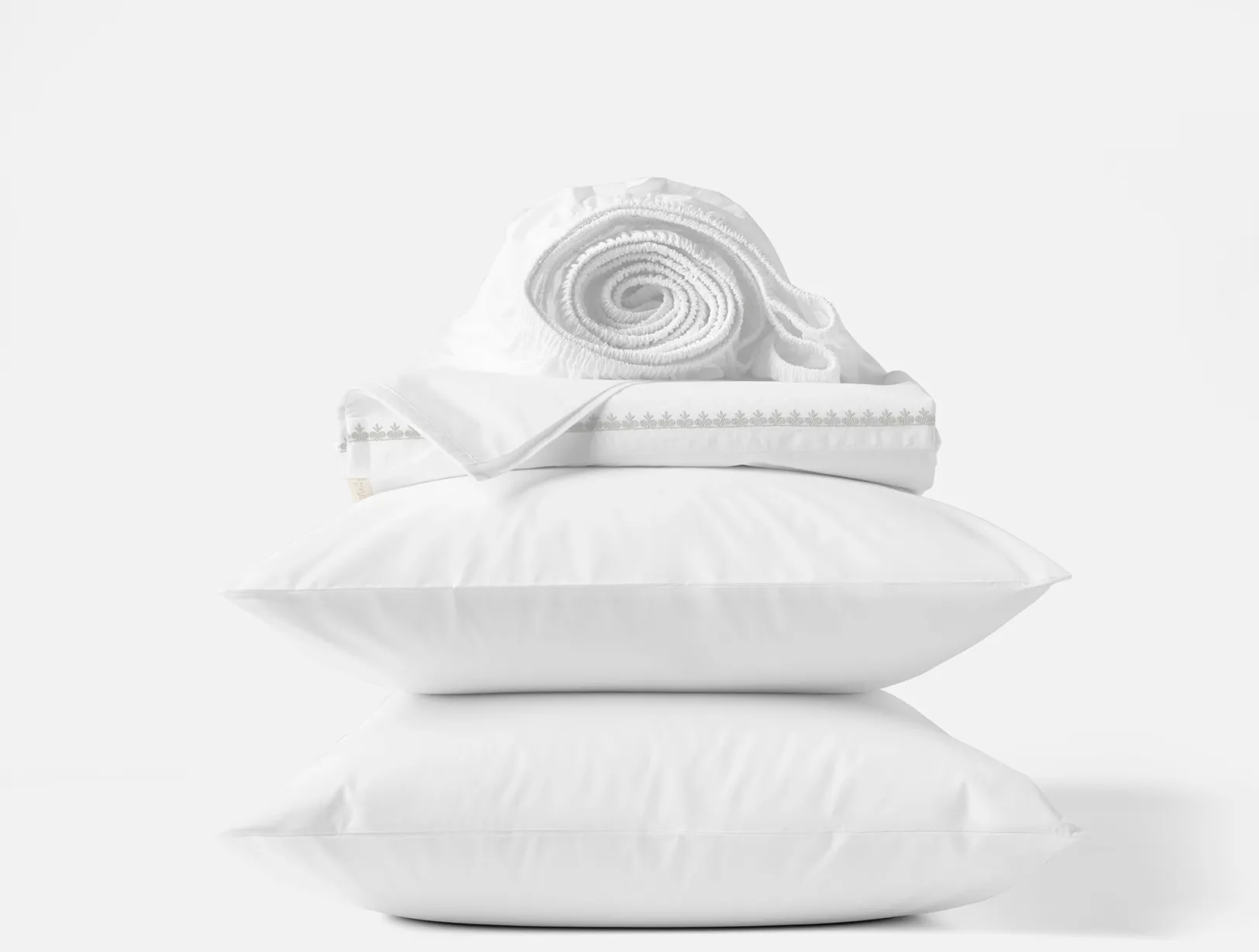Fashion Coyuchi Floret Embroidered Organic Percale Sheet Set