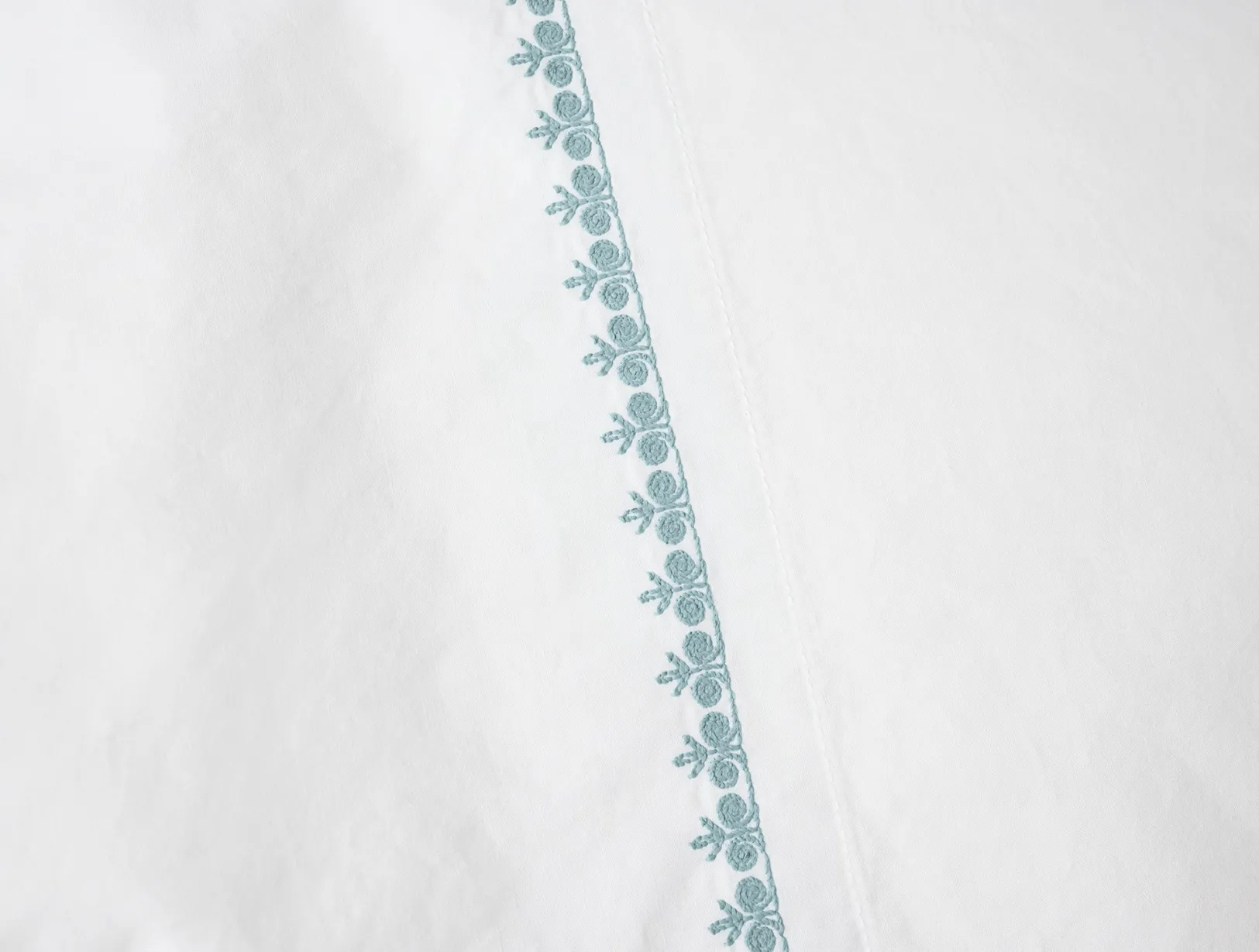 Fashion Coyuchi Floret Embroidered Organic Percale Pillowcases