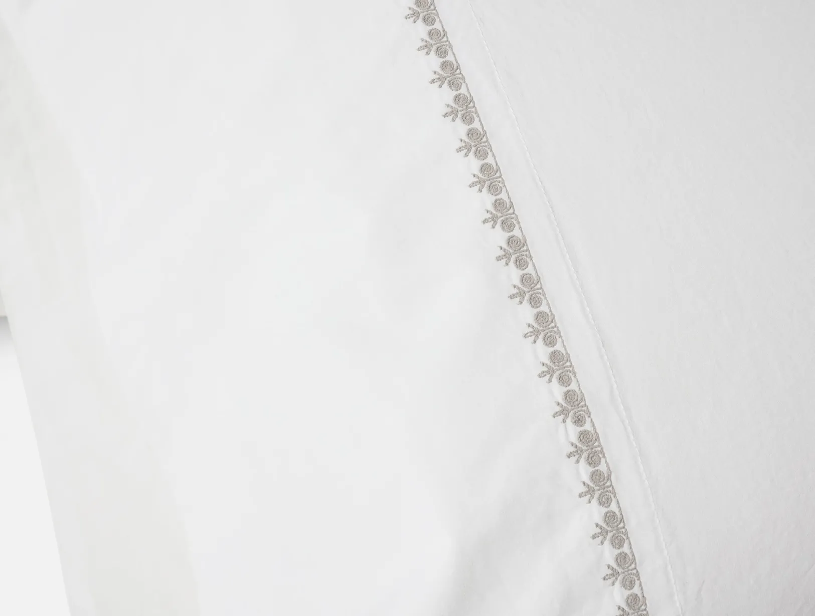 Fashion Coyuchi Floret Embroidered Organic Percale Pillowcases