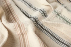 Clearance Coyuchi Hayes Organic Kitchen Towels, Set of 4 Dawn