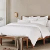 Online Coyuchi Heirloom Organic Sateen Jacquard Duvet Set