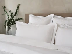 Hot Coyuchi Heirloom Organic Sateen Sham Alpine White