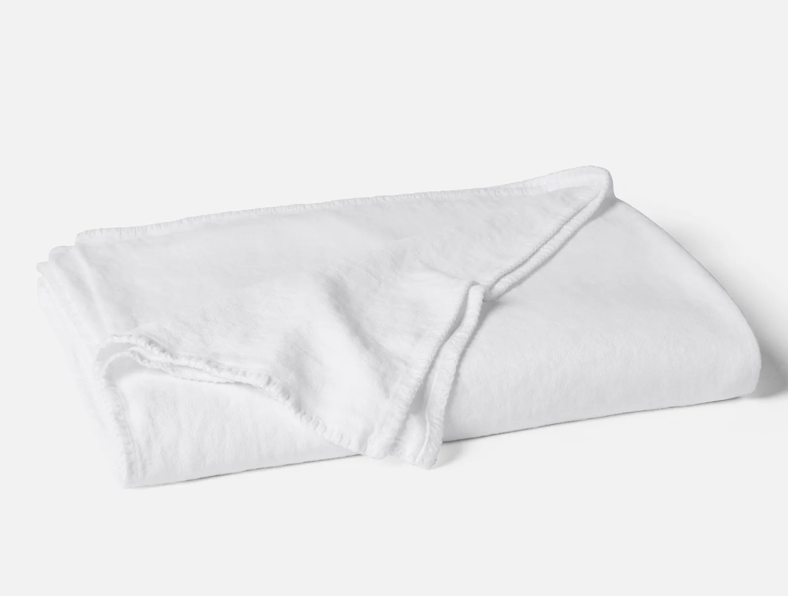 Best Coyuchi Helena Organic Linen Blanket
