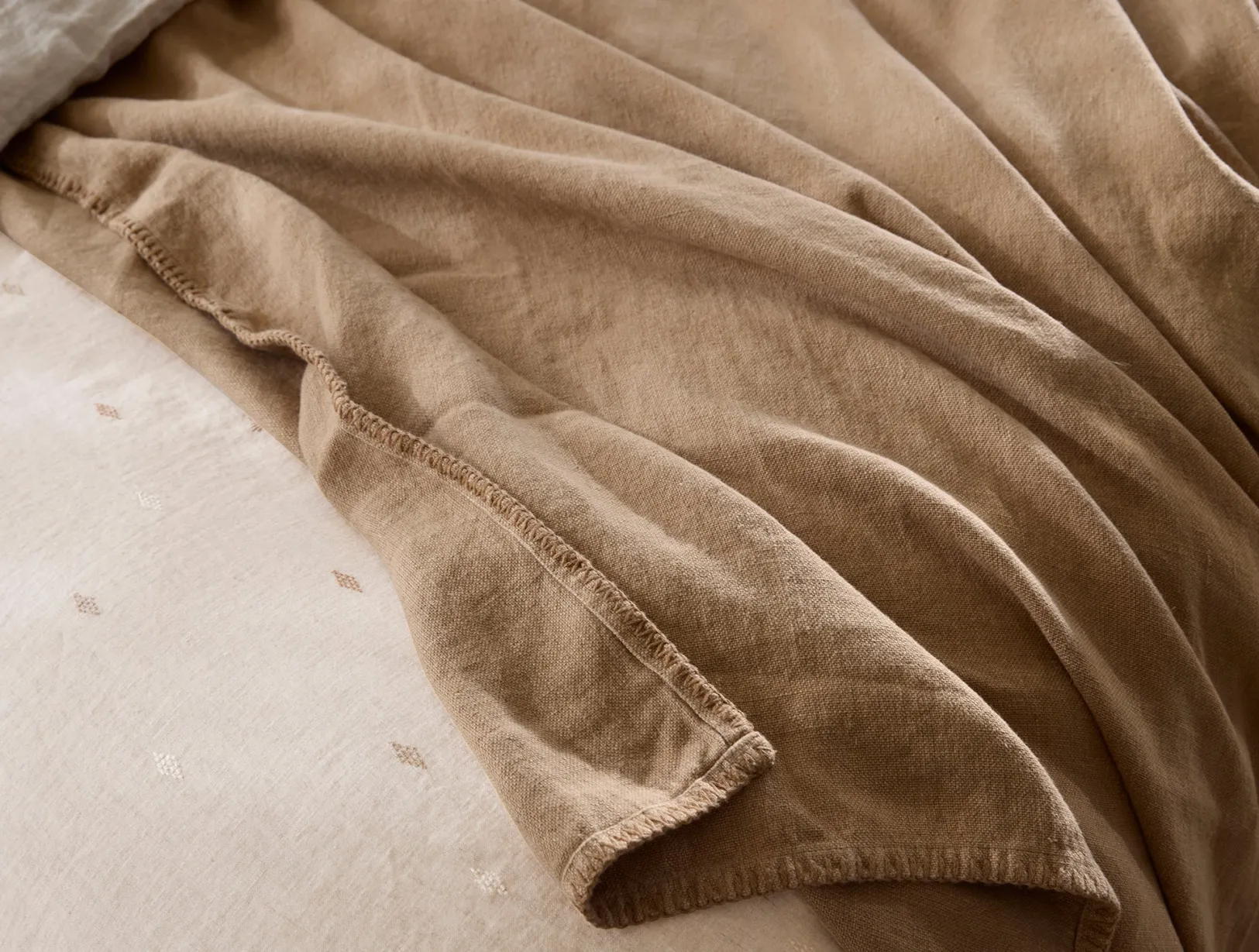 Best Coyuchi Helena Organic Linen Blanket