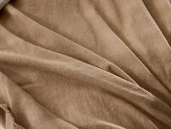 Clearance Coyuchi Helena Organic Linen Throw