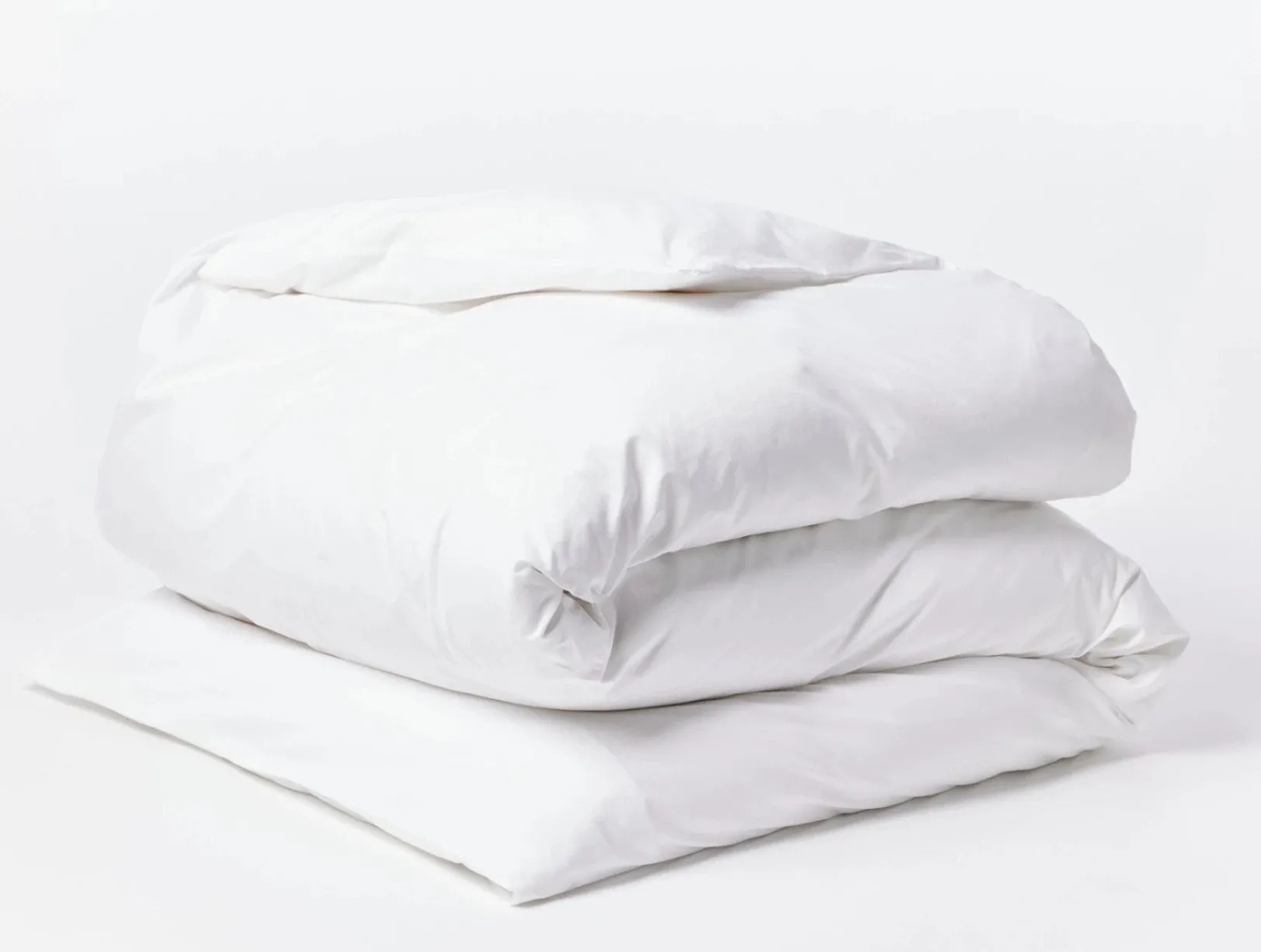 Hot Coyuchi Heritage Organic Percale Duvet Cover Alpine White