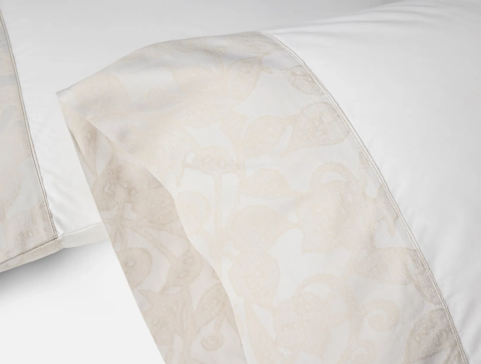 Fashion Coyuchi Heritage Organic Percale Jacquard Border Pillowcases