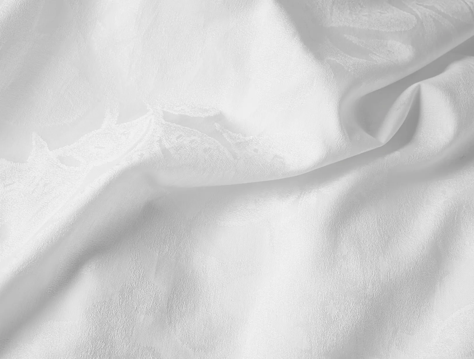 Outlet Coyuchi Heritage Organic Percale Jacquard Duvet Set