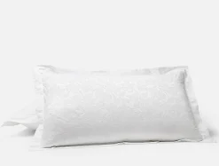 Outlet Coyuchi Heritage Organic Percale Jacquard Duvet Set
